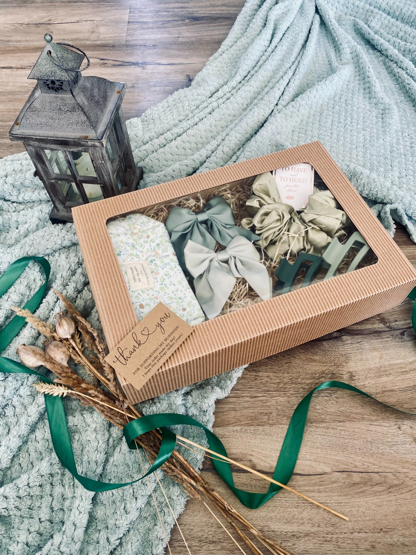 Beauty box - zelený