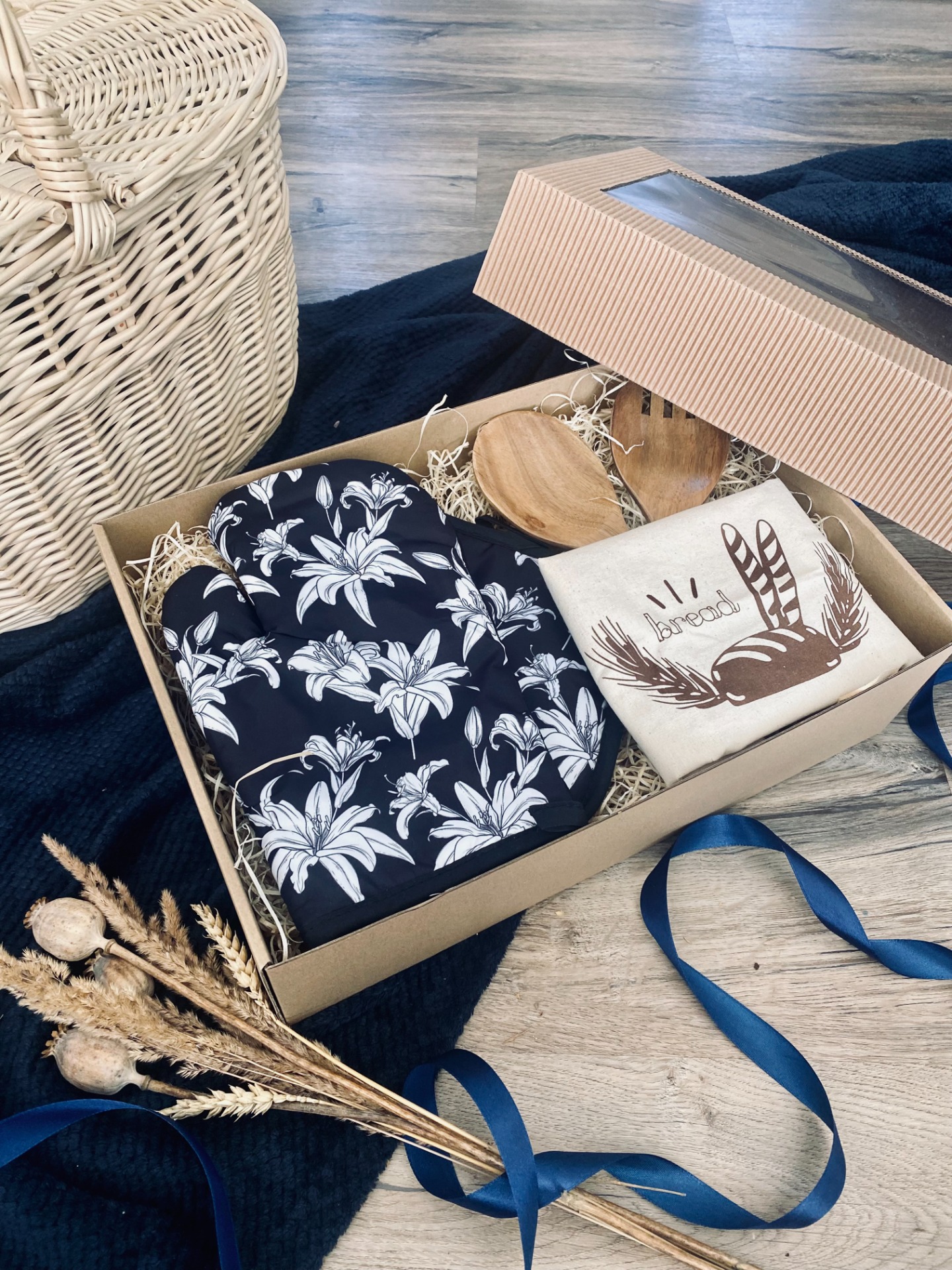 Kitchen box - modrý