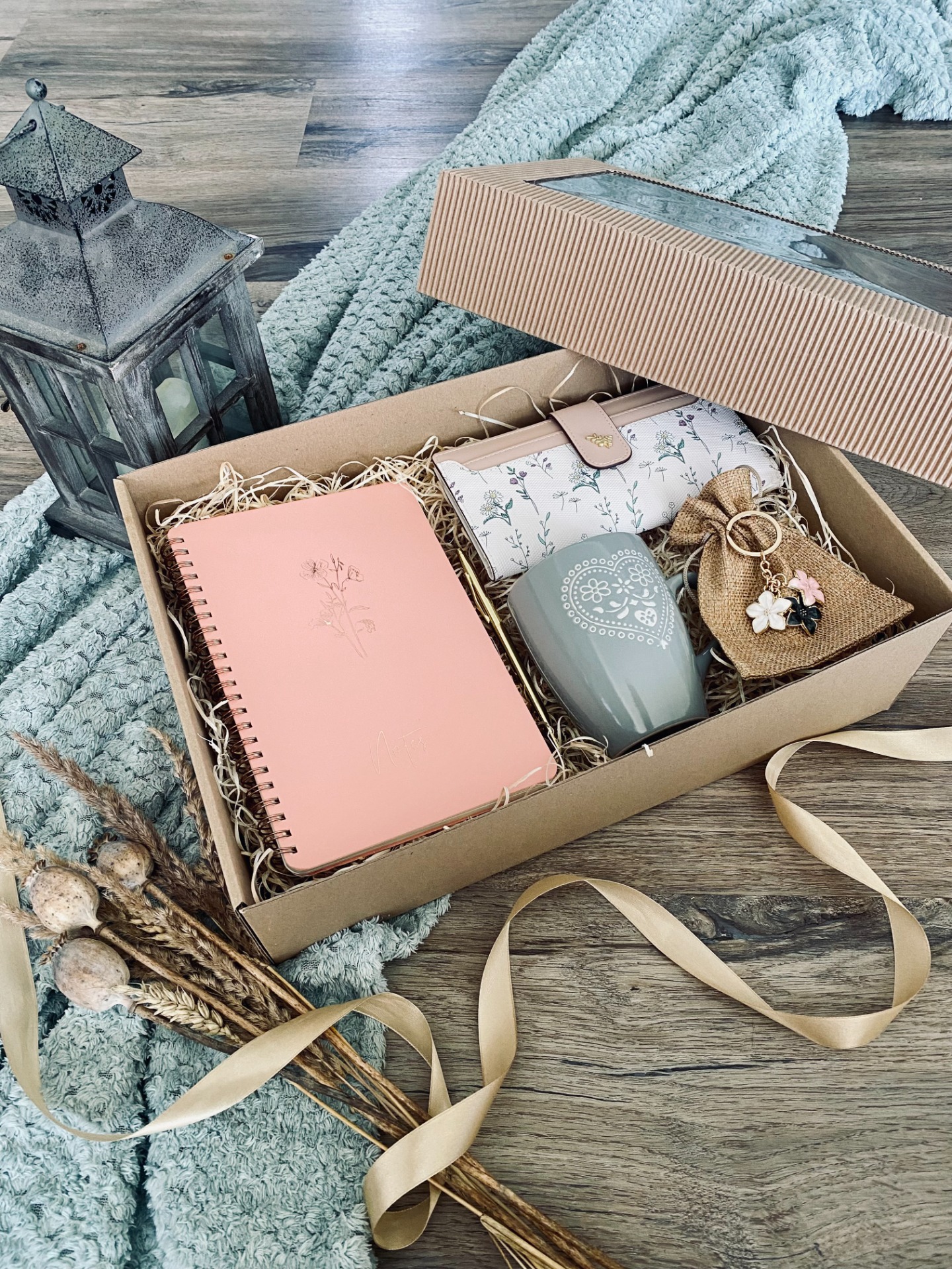 Back to school box - růžový