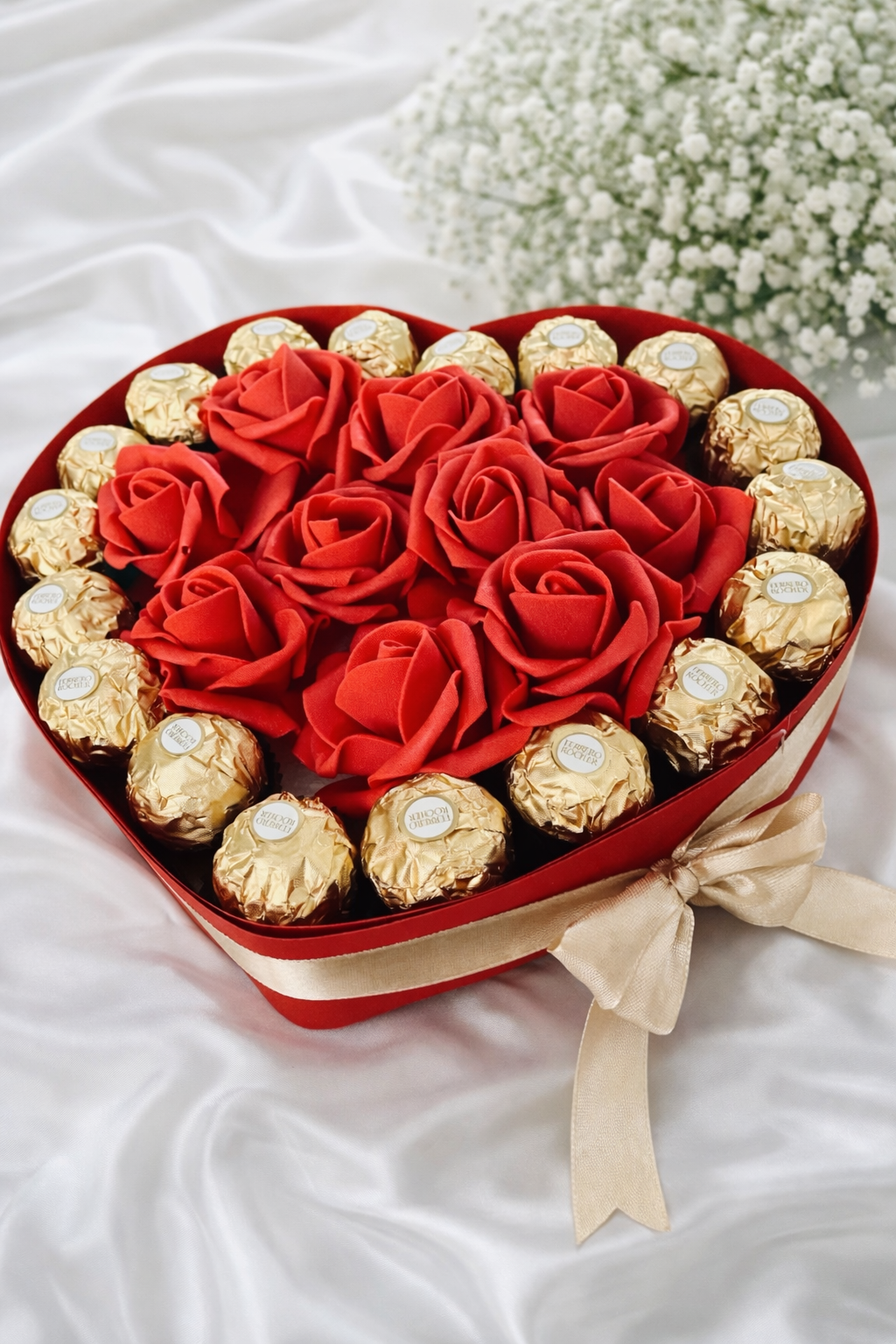 Ferrero srdce - červené