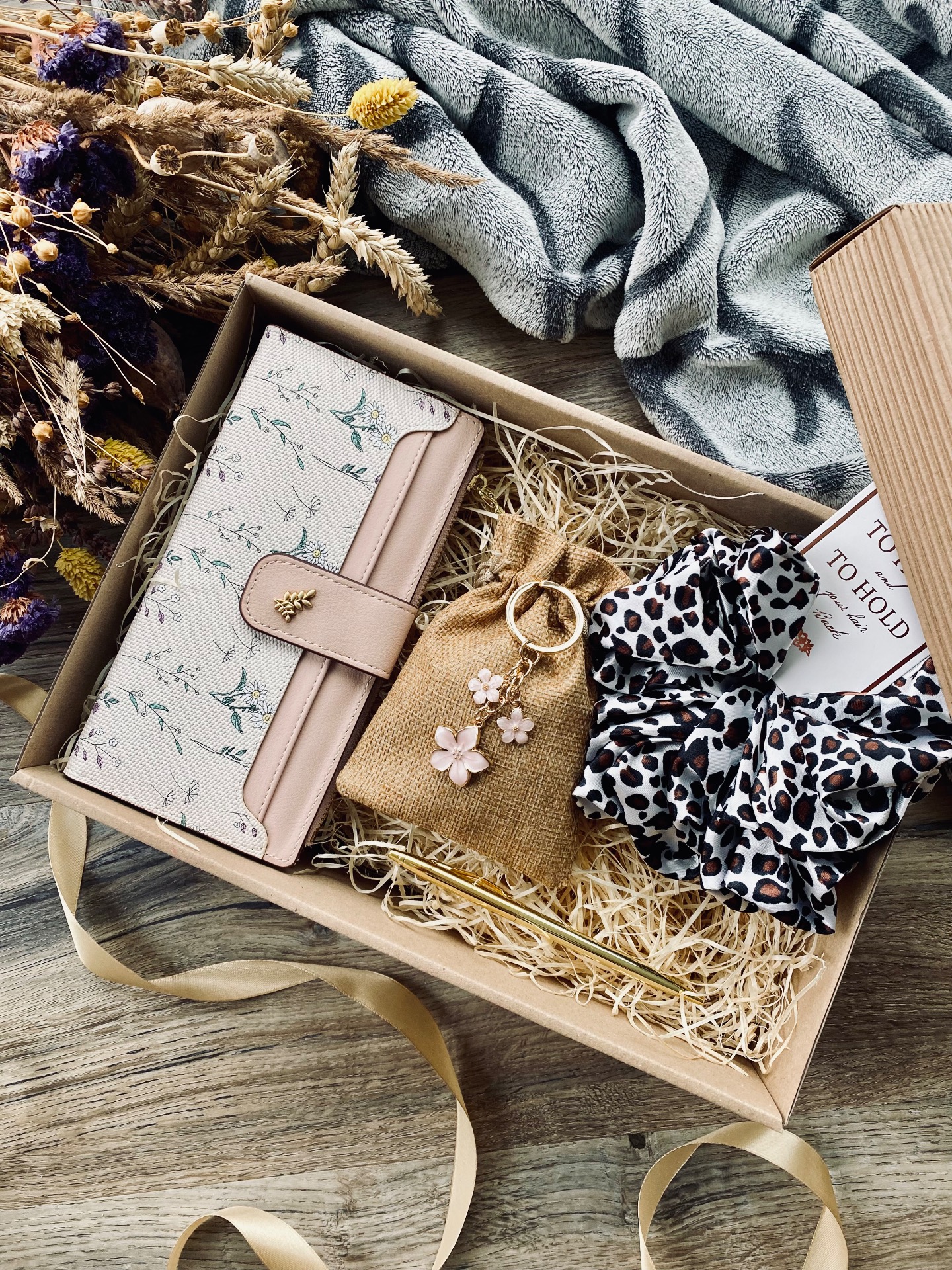 Dárkový beauty box - růžový